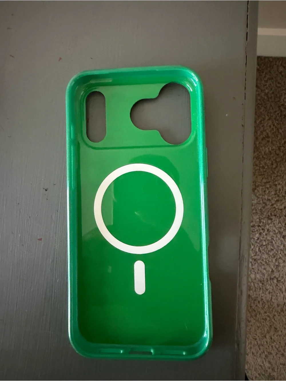 iPhone 17 pro max kate spade Pink & Green Striped Phone Case